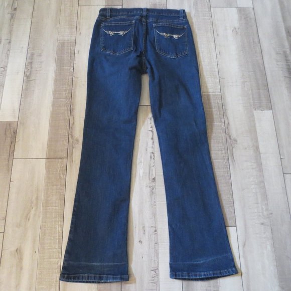 Vintage Jordache Bootcut Embroidered Back Pocket Jeans - Picture 6 of 6